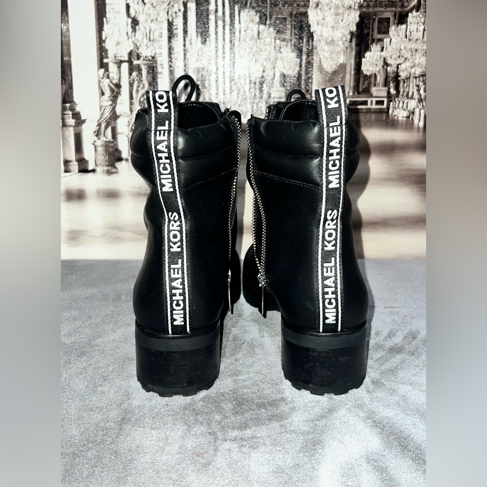 Michael kors Black Lace-Up Boots